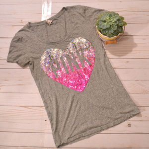 VS Pink Sequence Top T-Shirt